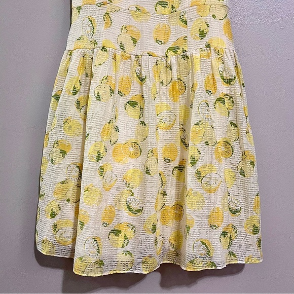 Ann Taylor Petite Citrus Lemon Drop Sundress SOLD OUT ONLINE - Picture 2 of 16